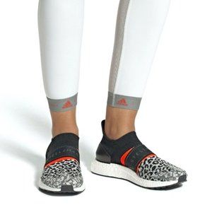 EUC Adidas By Stella McCartney Ultraboost X 3D Women's Sneakers Shoes Leopard